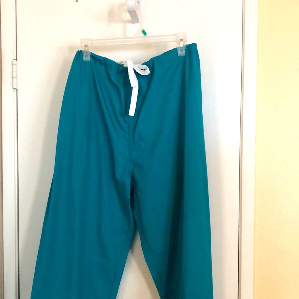 Hospitex turquoise scrubs pantsMen’s Large like nw